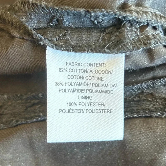 Derek Lam IO Crosby Black Lace A-line Mini Dress Party Cocktail Evening - Picture 10 of 12